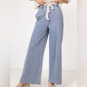 Bohme Light Blue Flare Jeans